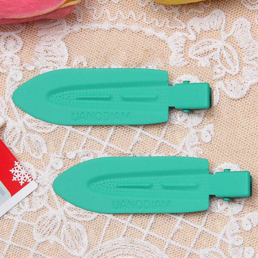 10 Pieces Hair Clips Side Clip Colorful Metal Paint Hair Accessories DIY Cream Glue Handmade Bobby Pin Decorative Materials