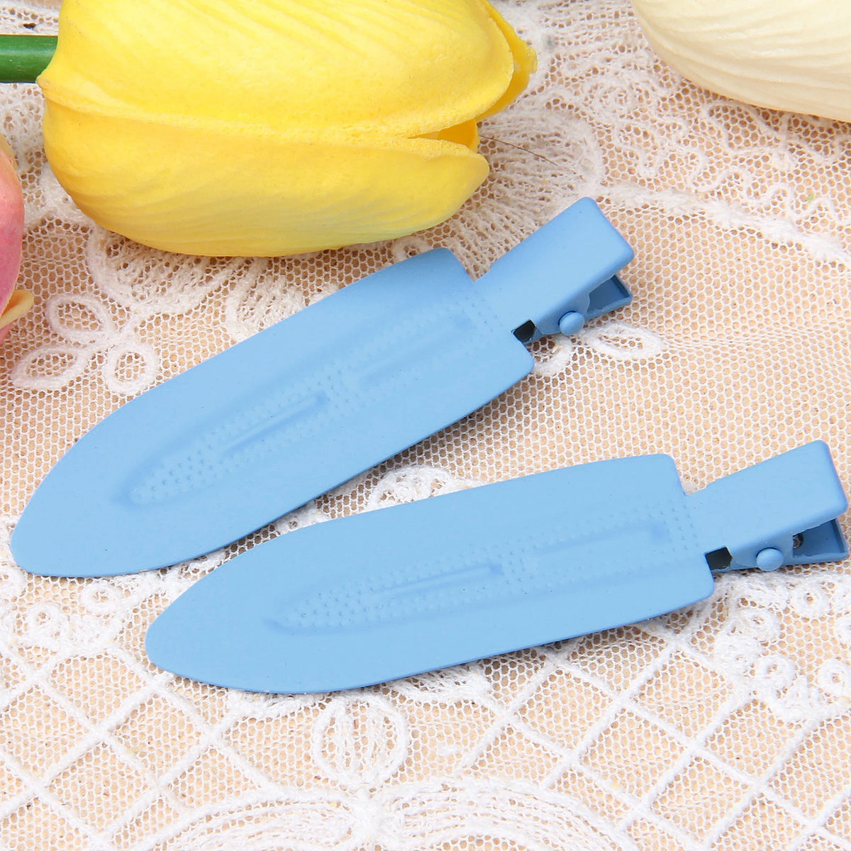 10 Pieces Hair Clips Side Clip Colorful Metal Paint Hair Accessories DIY Cream Glue Handmade Bobby Pin Decorative Materials