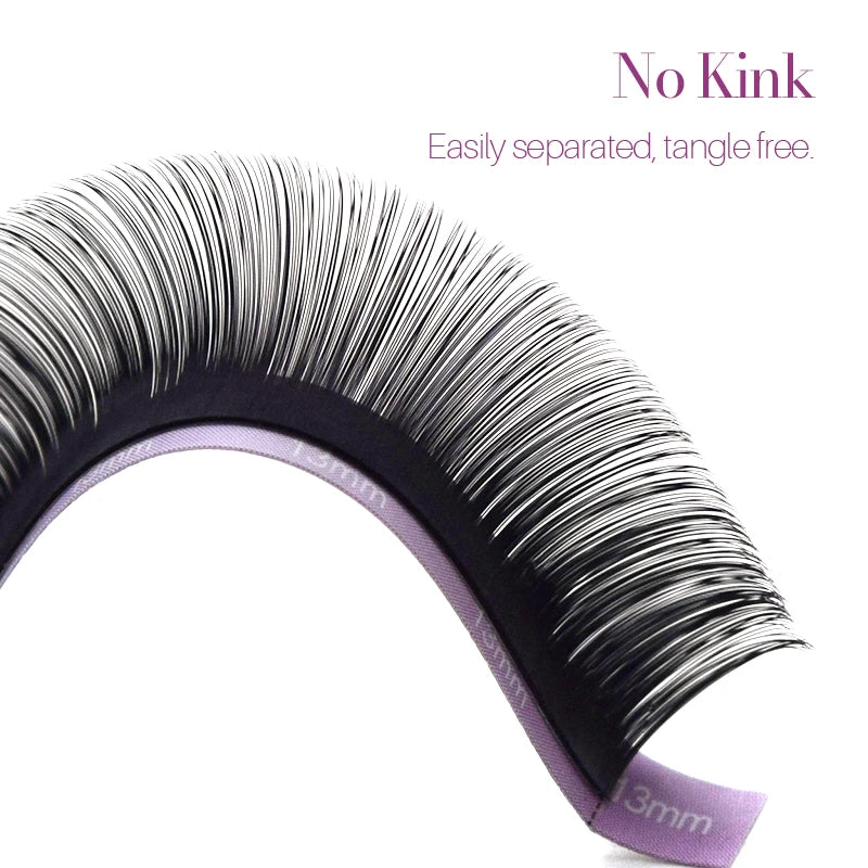 SONG LASHES 16 Row Classics False Eyelashes Extension Pure Dark Black Lashes B/C/D/CC High Quality Makeup Tools