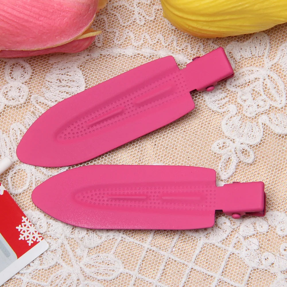 10 Pieces Hair Clips Side Clip Colorful Metal Paint Hair Accessories DIY Cream Glue Handmade Bobby Pin Decorative Materials