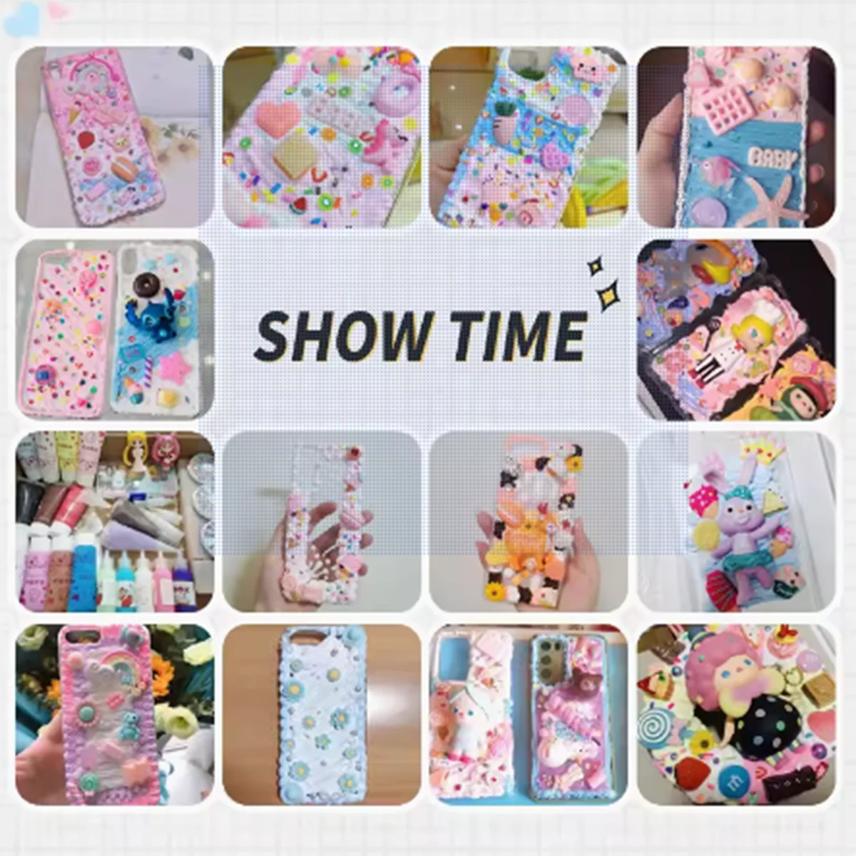 100g Resin DIY Cream Fake Whipped Clay Glue Simulation Gel Mobile Shell DIY Craft Soft Clay Decoration Accessory Diy