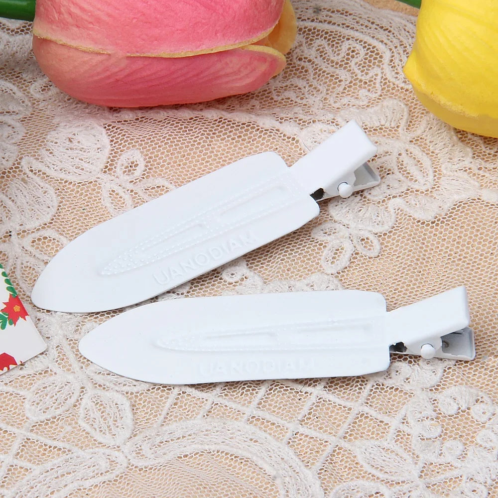 10 Pieces Hair Clips Side Clip Colorful Metal Paint Hair Accessories DIY Cream Glue Handmade Bobby Pin Decorative Materials