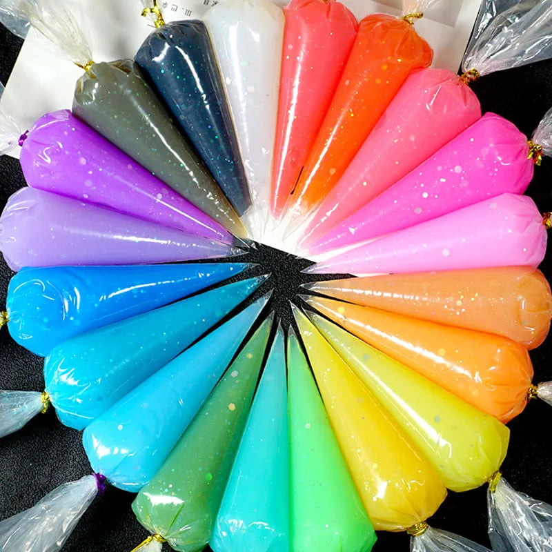 Best Antifreeze artificial cream glue wholesale Crystal Scintillation mobile phone case DIY material hand-made accessories 50ml