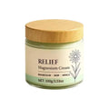 Natural Total Relief Nerve Soothing Cream, Magnesium & Arnica Infused Moisturizer for Daily Body Care & Skin Brightening