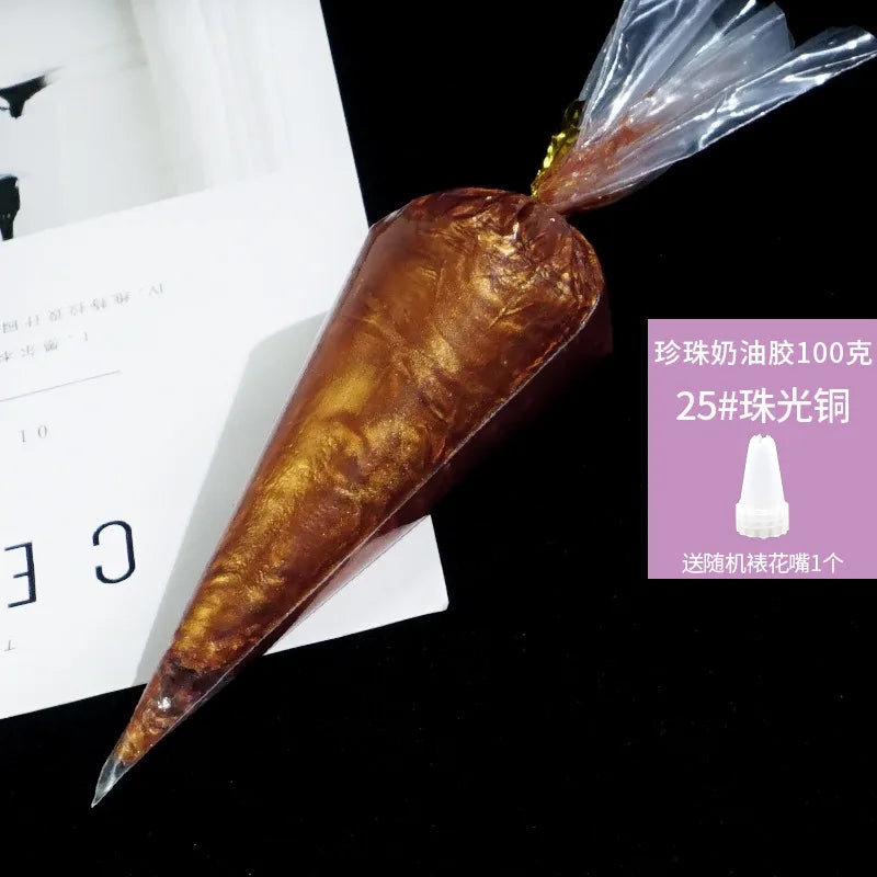Best 100g transparent crystal cream glue can be diy add glitter glitter homemade cream glue phone case