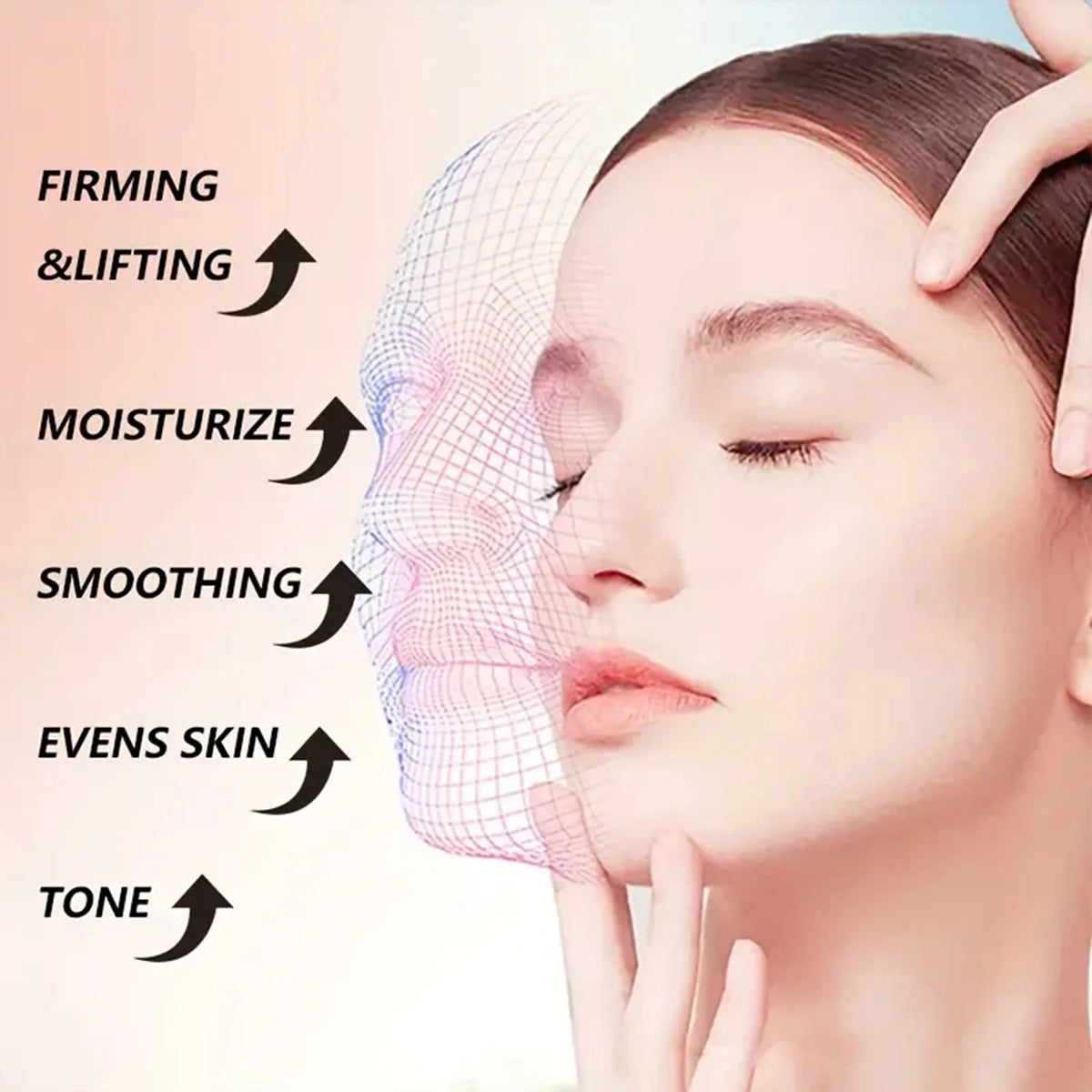 Instant Firming Face Cream with Retinol & Bee Venom - 2-Minute Wrinkle Tightening & Moisturizing for Confident Skin